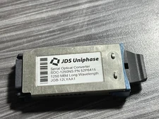 SOC-1250NS 52P6415 JDS Uniphase Module 1250 MBd Transmitter Wavelength