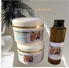 PROMO KIT GROS BAZOOKA HUILE + CREAM XXL TRIPLE TAILLE MÉLANGE ECORCE 250 g x2