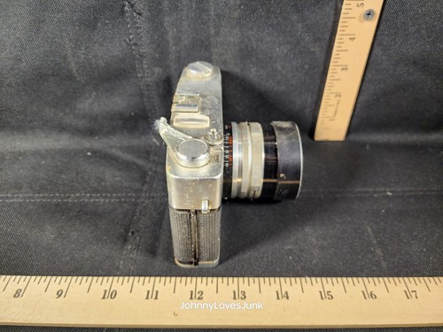 Antike Kleinbildkamera Teile oder Reparatur Konica Hexanon funktioniert nicht - Bild 2 von 4