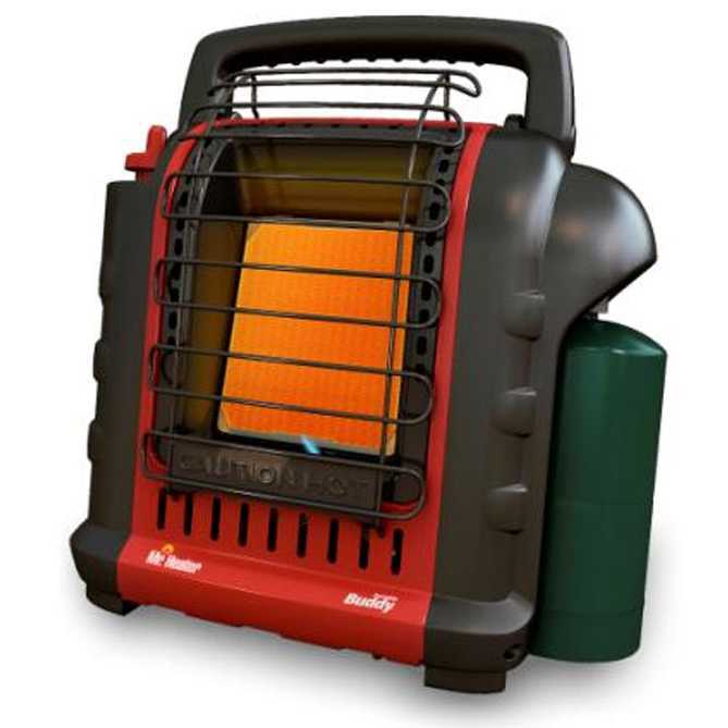 Portable Buddy Propane Gas Heater Mh9bx Indoor-outdoor F2320