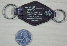 Fred Hill and Son Equipment Philadelphia Pennsylvania Keychain Key Ring #33194