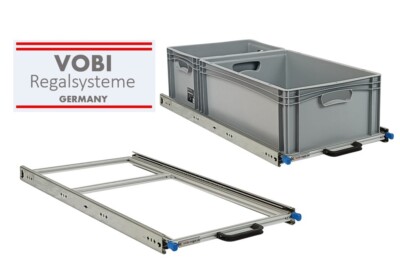Heckauszug 900 mm Kastenwagen Camper  bis 4 Boxen Schwerlastauszug Selbstausbau