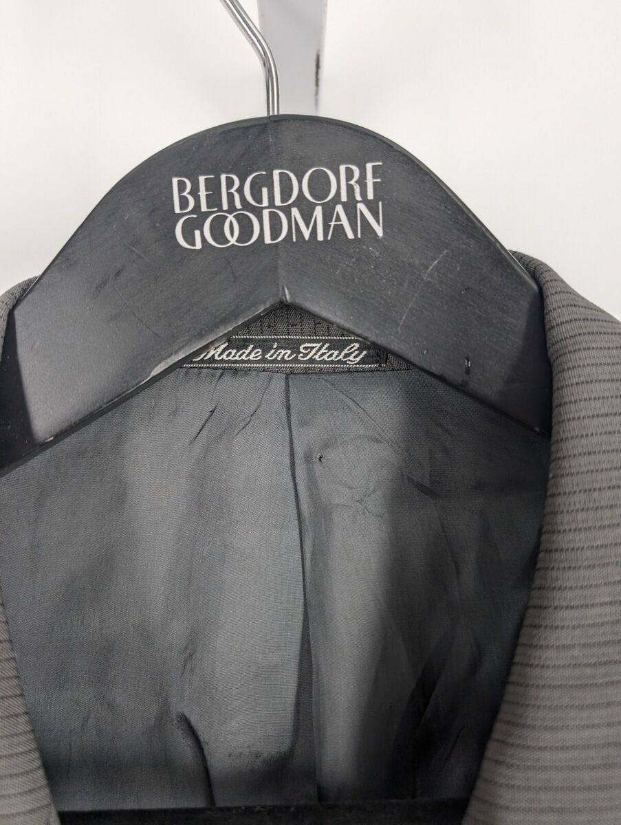 Vtg 80s 90s Giorgio Armani Le Collezioni Gray Doublebreasted Vtg 80s 90s Giorgio Armani Le Collezioni Gray Doublebreasted