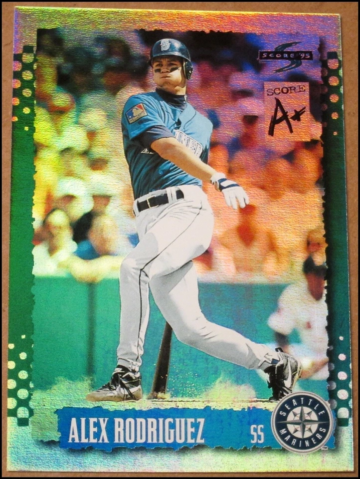 1995 Score Baseball Alex Rodriguez AD Prize Card #AD1 Seattle Mariners NRMT/MINT - Image 2 of 4
