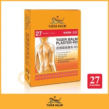 TIGER BALM 27 PLASTERS 10cm x 14cm WARM PLASTER-RD