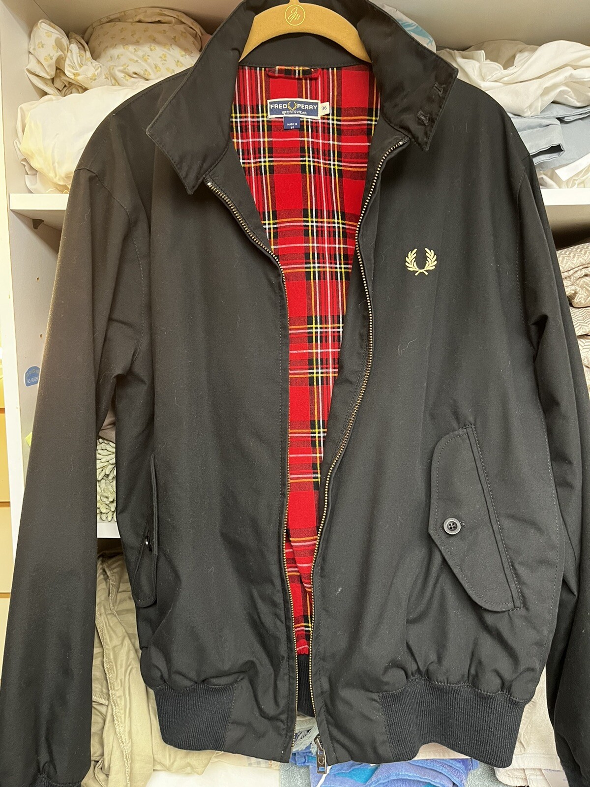 Fred Perry harrington jacket Made In England Lionsdal�?� - Gem