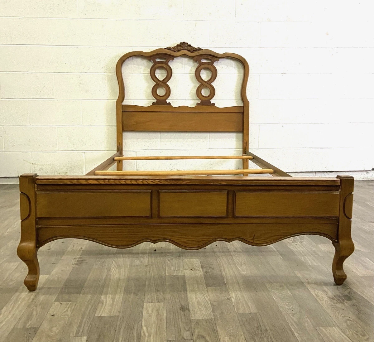 Vintage French Provincial or Country French Style Twin Size Bed