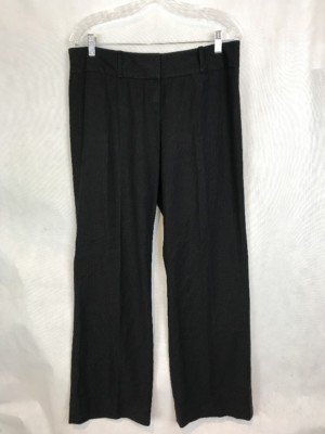 Pants Black Pin Stripe Career Tuliana 