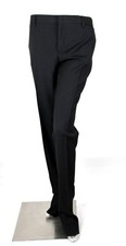  890 Saint Laurent Women's Black Wool Dress Pants 44 334283 1000