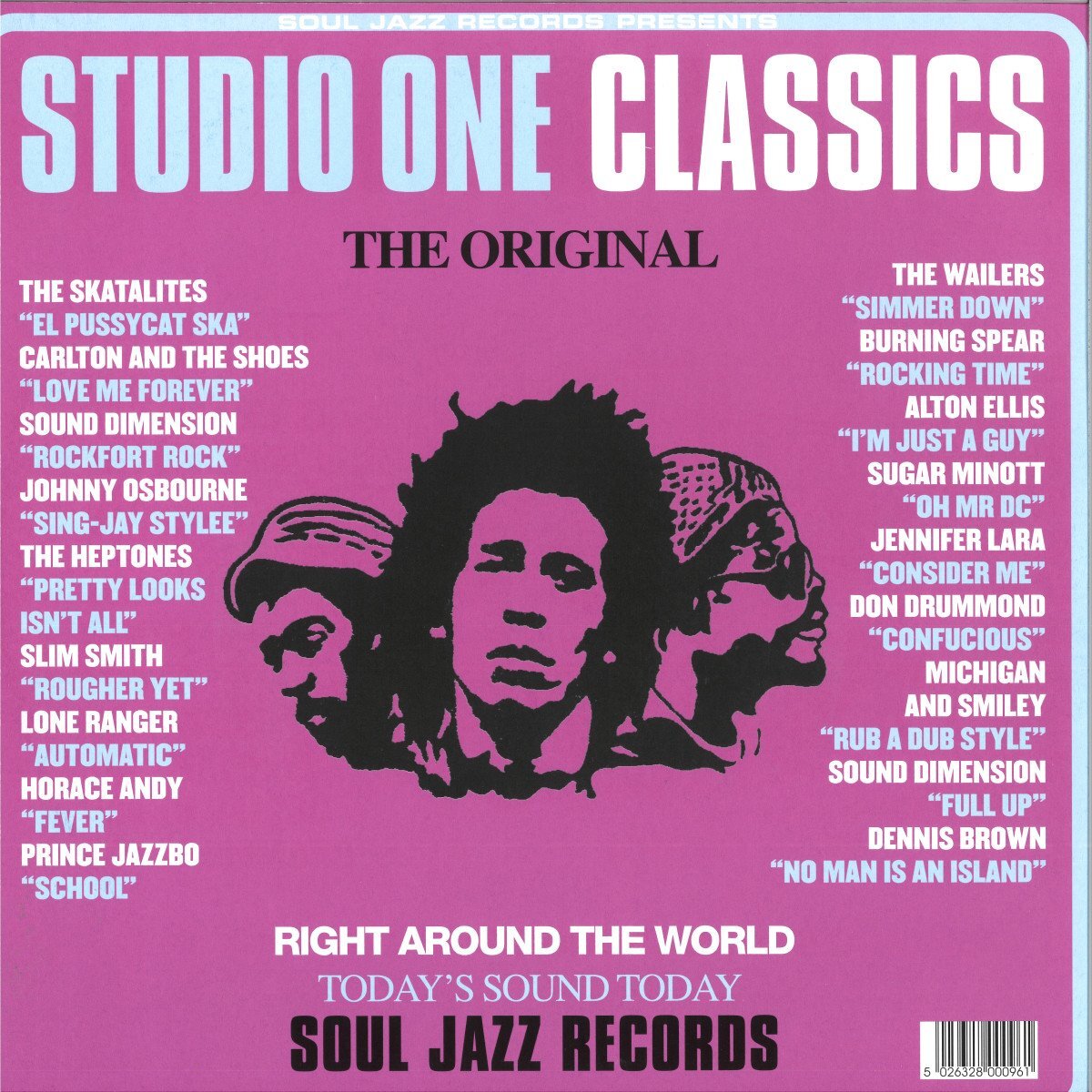英2LP Various Studio One Classics (2LP) SJRLP096 Soul Jazz Records UK /00466 Soul Jazz Records Presents Studio One Classics 2LP Black