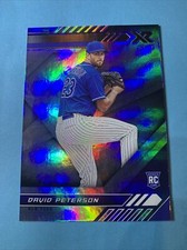 David Peterson 2021 Panini Chronicles XR #17 Rookie New York Mets