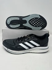 Adidas Supernova + M Black White Athletic Running Sneakers GX2953 Mens Size