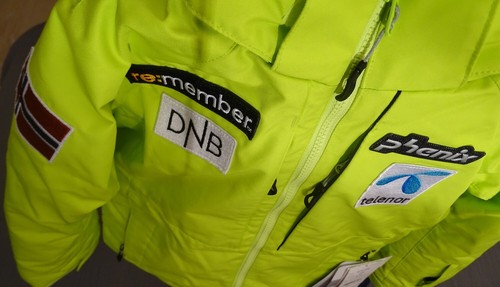 Kids Ski Suits Phenix Norway Alpine Team Suku Suku | Lime - Picture 7 of 9