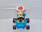 Mario Kart Nintendo 64 Toad Keychain Figure MANi 1993 Vintage P03 1.6in