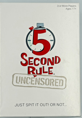 5 Second Rule Game '' Just Spit It Out'' Uncensored Game by Play Monster