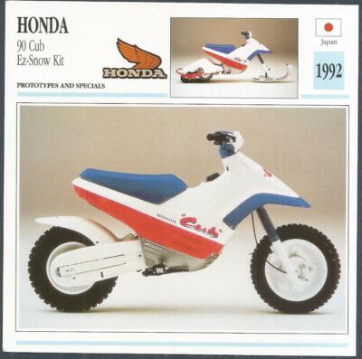 EDITO-SERVICE S A CLASSIC MOTORCYCLES-1992-90 CLUB EZ-SNOW KIT