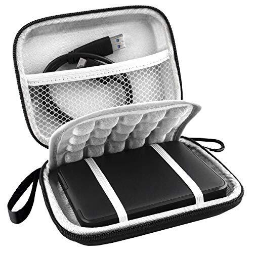 Lacdo Étui Disque Dur Externe Housse de Protection 2,5 Pouces pour Western Digit