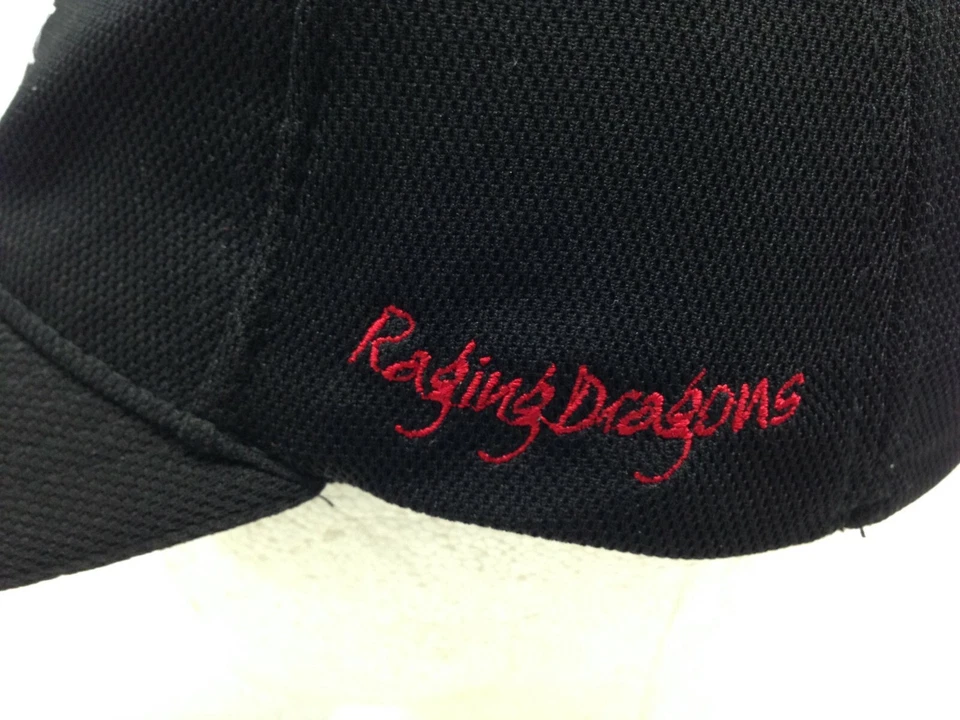Gorra de bola North End Raging Dragons grande/extra grande negra con logotipo de dragón Foto 4 de 4