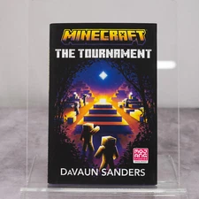 Minecraft: The Tournament • DaVaun Sanders • hardcover (VERY GOOD)