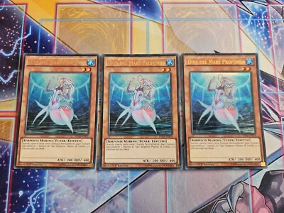 Yu-Gi-Oh! 3x Deep Sea Diva, ULTRA Rare, DUSA, ITA yugioh playset
