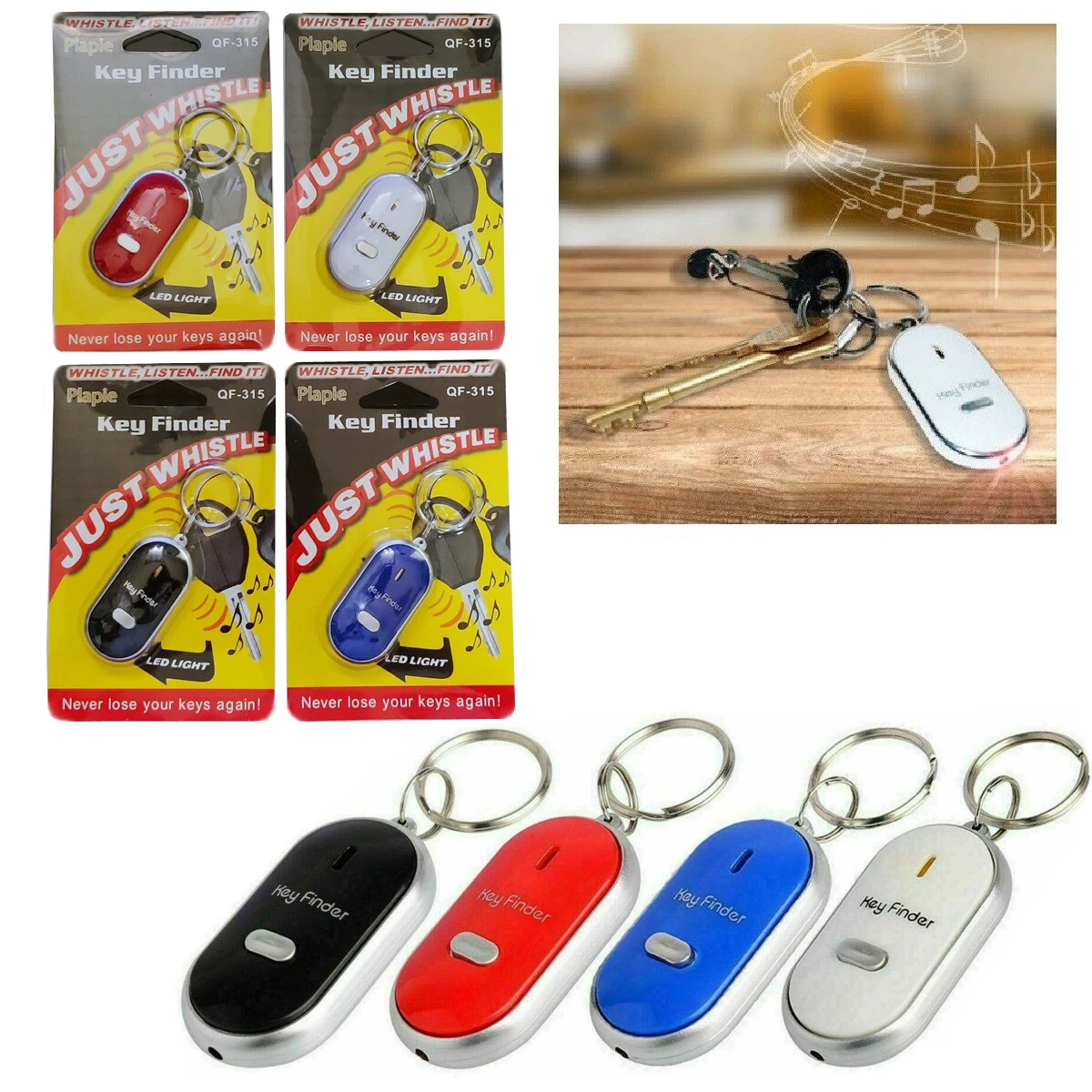 Fischietto Multifunzione Survival, Fischietto Portachiavi Con Bussola - Foto 7