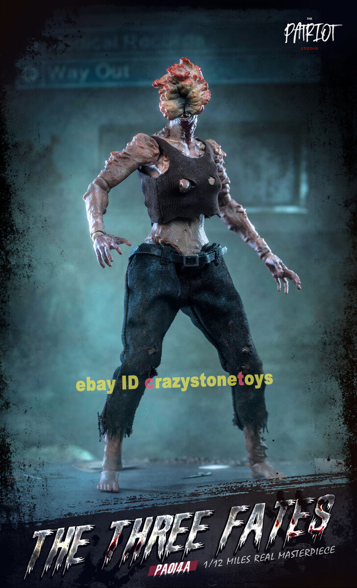 The Last of Us Clickers Zombie 1/12 Action Figure The patriot studio A  Version