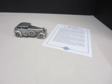 Lot #18 Danbury Mint 1930 BENTLEY BARNATO Speed Six Pewter Classic Cars of World