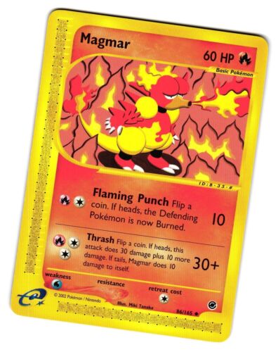 Magmar 86/165 e-Series Expedition Base Set 2002 Light Play LP - Picture 1 of 2