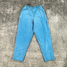 VTG Pacific Coast Highway Pants Mens Medium M Blue PCH 80s Fade Out Dyed Skater