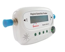 Digital Satellite TV Signal Finder LED Display Strength Meter Buzzer Compass