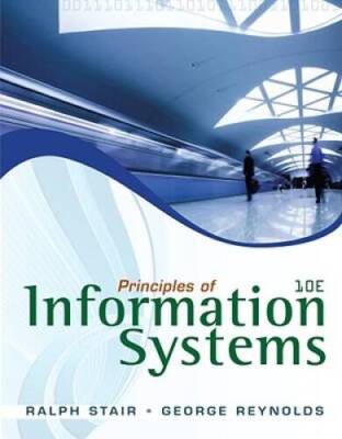 Principles of Information Systems (with Online Content Printed  - VERY GOOD