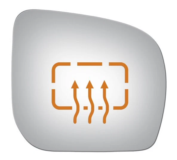 New Convex Right Replacement Mirror For 09-13 Subaru Forester W/O Backing Plate - Image 2 of 3