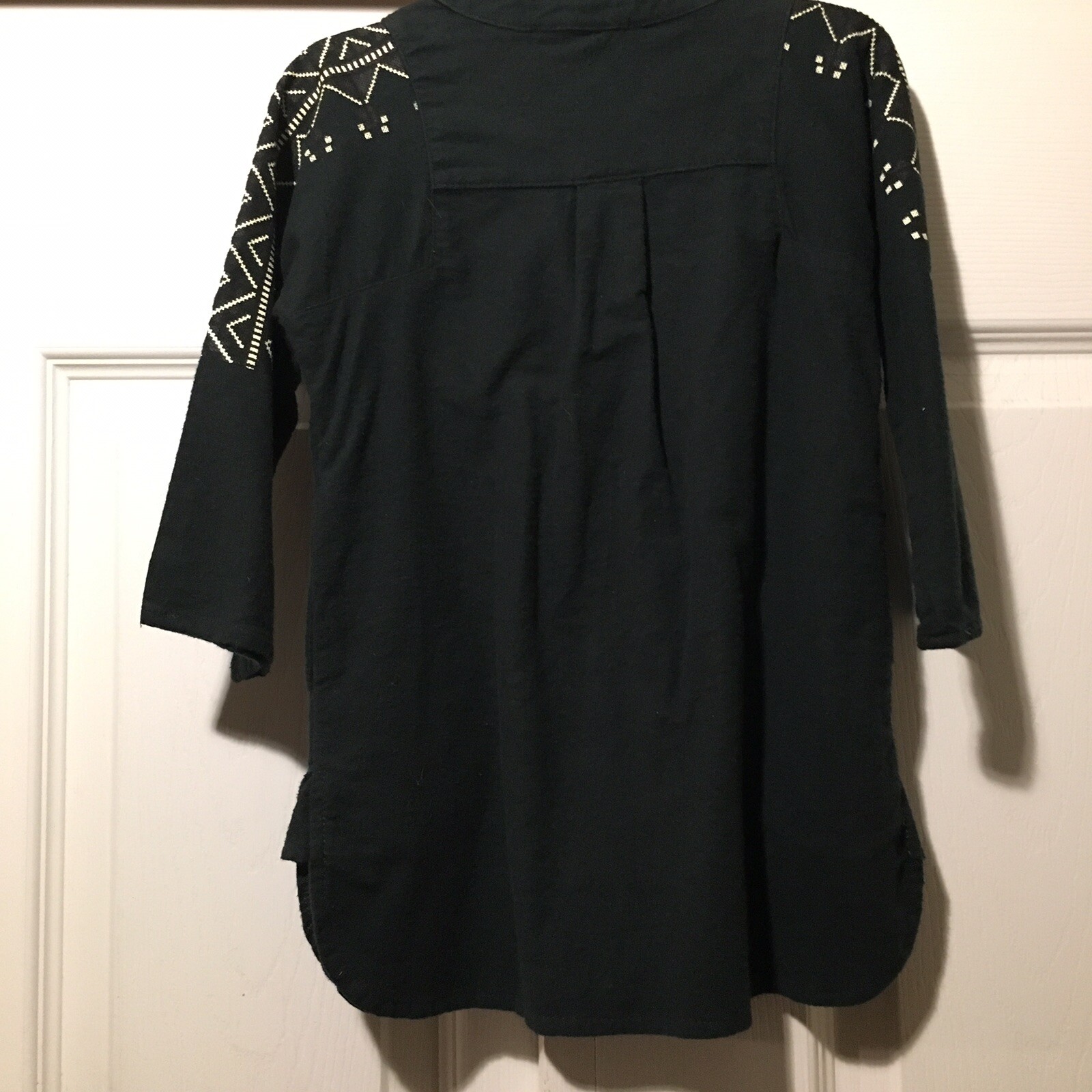 Zukini Design Vintage Nehru Shirt Small 