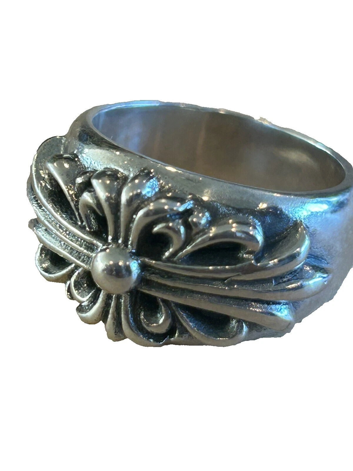 Anillos de banda para hombres Chrome Hearts