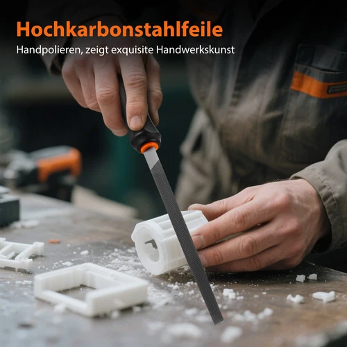 Feilenset Holz und Metall 19tlg. 200mm | Feilen Satz | Raspel Satz Handwerkzeuge - Bild 14 von 23