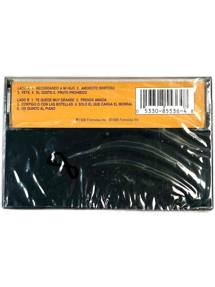 LOS INTERNACIONALES DE DURANGO Cassette 1998 Nuevo Sellado Latin Rara Musica - Image 2 of 4