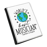 World's Best Musiker Passport Halter HüLle ÜBerzug Lustig Favorit Gitarrist