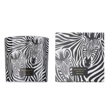 Vila Hermanos Scented Candle Zebra Jungletopia 3 Wick 620 Gram 21.8 Oz Rare