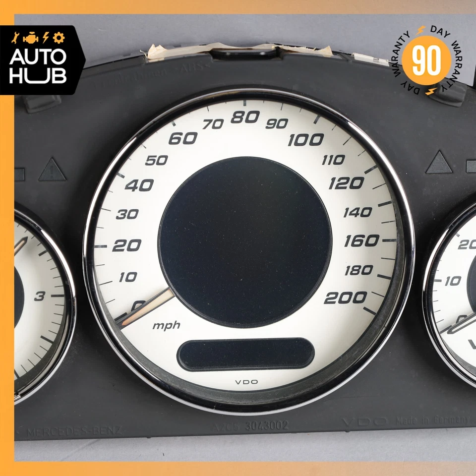 2006 Mercedes W219 CLS55 AMG Instrument Cluster Speedometer 2195401011 OEM 202k - Image 4 of 4