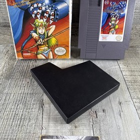 Vintage 1989 Nintendo NES ARKISTA'S RING GAME BOX No Manual Good Condition