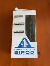 UTG Super Duty QD Bipod 6"- 8.5" Center Height Picatinny-TL-BP98Q Open Box