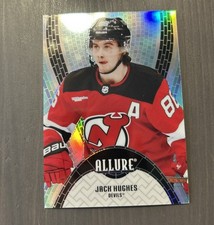 2025-26 Upper Deck Allure Tile Variation Jack Hughes Devils SSP