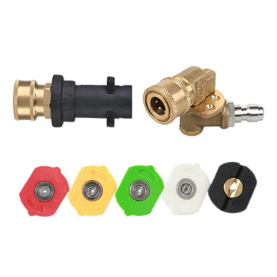 #ad Cleaning Nozzles 5 Nozzles Included 5000 PSI Pressure Rating Conversion Heads $37.43