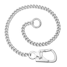 Ahiller Heavy-Duty Biker Wallet Chain, Pants And Jeans Chain With Locking Closu 