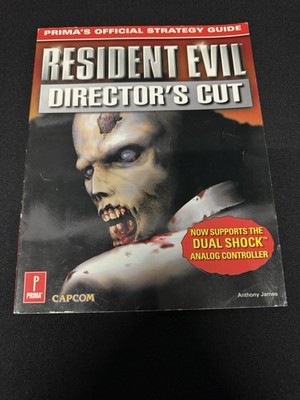 Rare Resident Evil Director's Cut Prima Startegy Guide Flowchart N Map Included