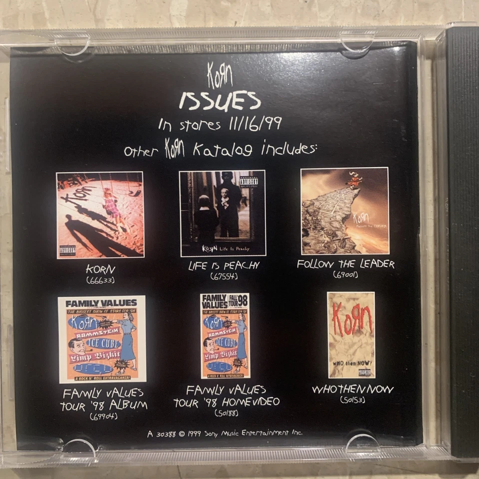 Korn All Mixed Up CD 5 Tracks Epic Records 1999 - Image 2 of 4