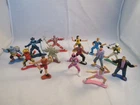 Vintage 1993 Mighty Morphin Power Rangers Collectible Figure lot of 14