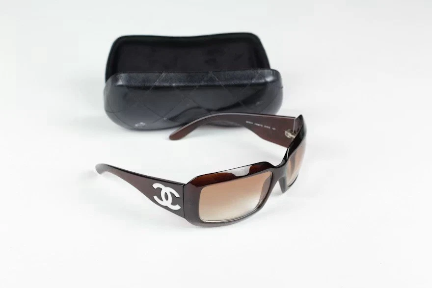 小物 CHANEL Coco Sunglasses black gold y2k CHANEL COCO Mark Sunglasses Plastic Black CC Auth 143837 | eBay