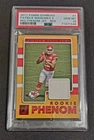 2017 PANINI DONRUSS #7 PATRICK MAHOMES ROOKIE PHENOM JERSEYS RED RC PSA 10
