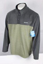 Columbia Men's Steens Mountain Half Snap II Fleece Pullover Green / Gray AM3071